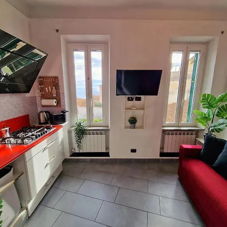 - Panoramic Terrace With Sea View דירה