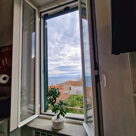 דירה - Panoramic Terrace With Sea View סנרמו